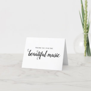Carte de Mariage mariage DJ Choir