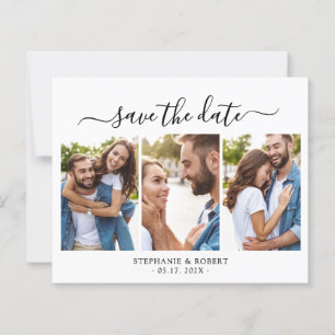 Carte de mariage photo élégante et économique "Sav