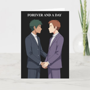 Carte de mariage pour hommes pour un amour éternel