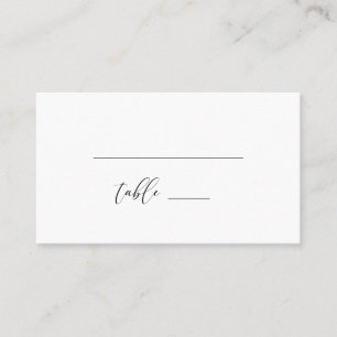 Carte de Mariage Rustique moderne pliée