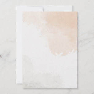 Carte de mariage "Save the Date" Blé Rustique