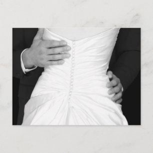 Carte de Mariée et Marié pour Sauvegarder les Date