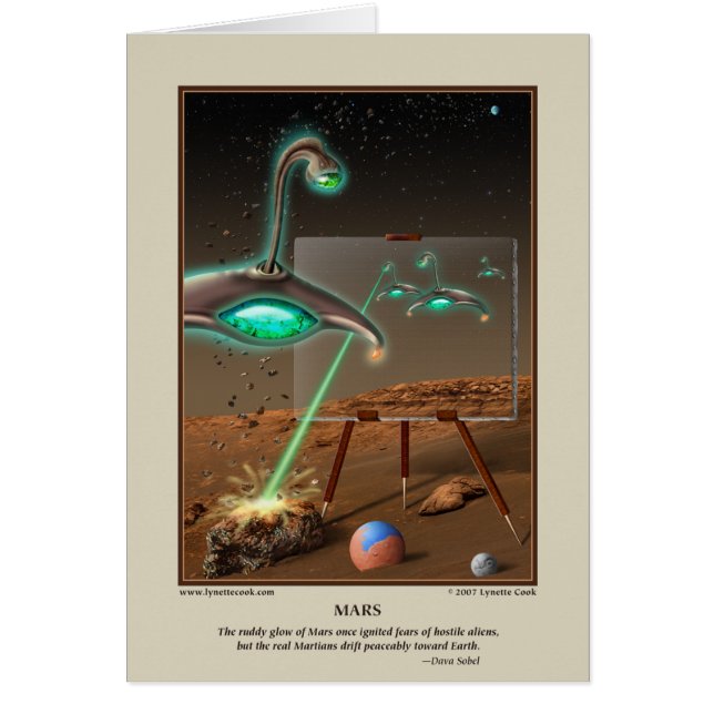 Carte de Mars (Devant)