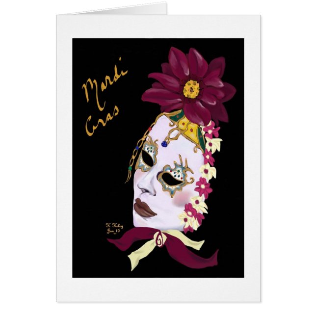 Carte de mascarade (Devant)