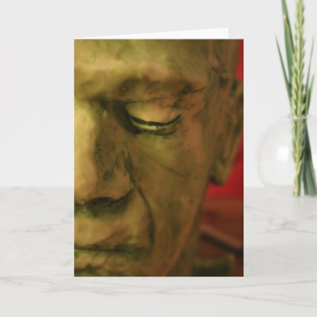 Carte de masque de Halloween (Devant)