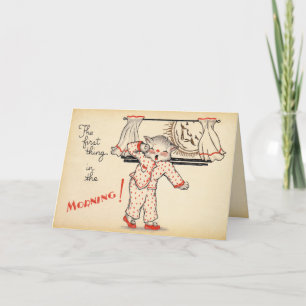 Carte de matin de Noël