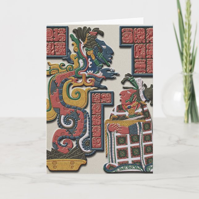 Carte de Mayan Greetings (Devant)