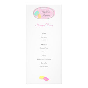 CARTE DE MENU DE PRESENTATION POUR ENTREPRISE DE M
