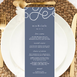 Carte de menu Mariage en état de marche | Ardoise