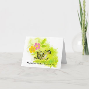Carte de Merci/de voeux, Carte de remerciements 4 