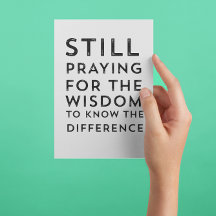 Carte de message de prière pour une Sérénité Hilai