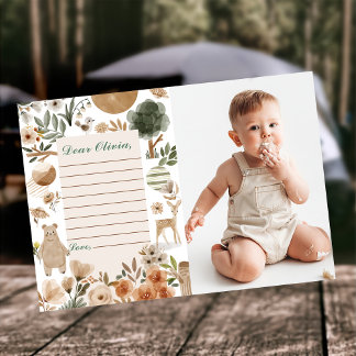 Carte de message pour la note d'heure d'anniversai