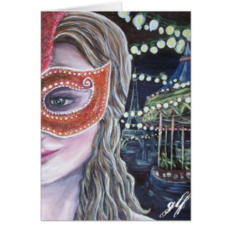 carte de minuit de carnaval