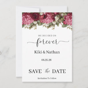 Carte de mise en garde de mariage