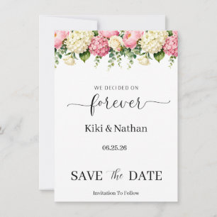 Carte de mise en garde de mariage