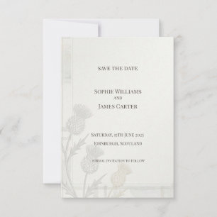 Carte de mise en garde minimale Thistle