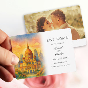 Carte de mise en vente de date pour destination Ma