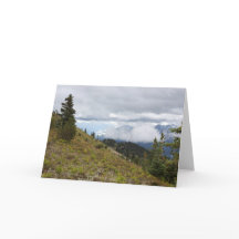 Carte de montagne de citation de psaume