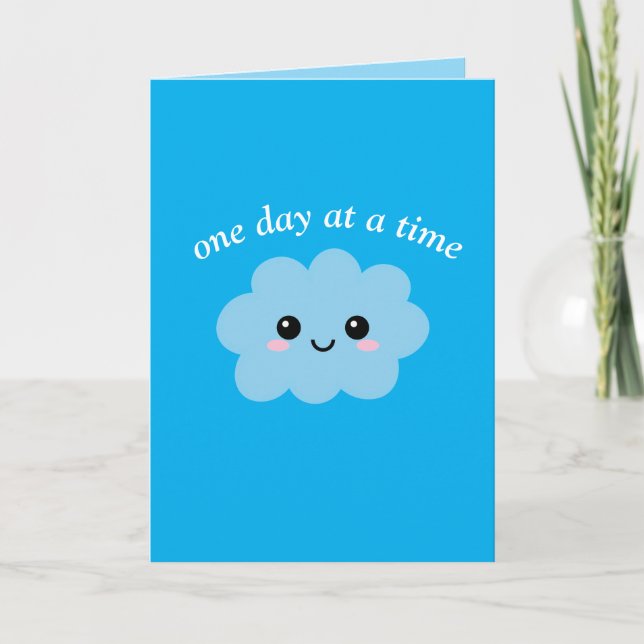 Carte de motivation pour la récupération de la mal (Devant)