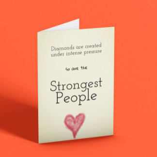Carte de motivation pour les personnes fortes