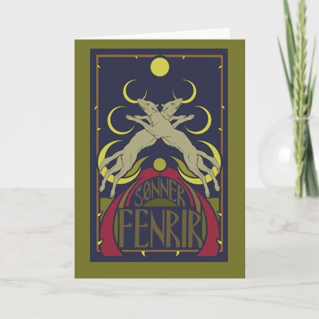 Carte de mythologie norse polyvalente (Devant)