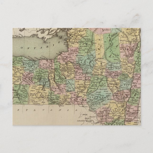Carte de New York (Devant)