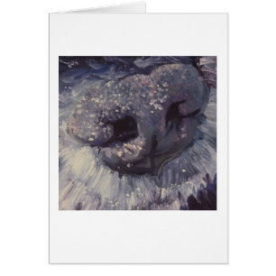 Carte de nez de chien