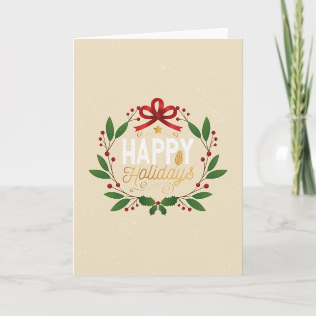 Carte de Noël (Devant)