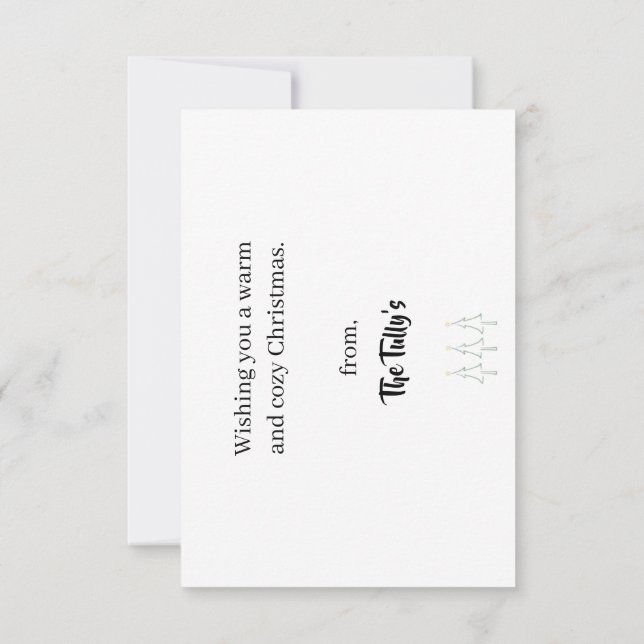 Carte de Noël (Dos)