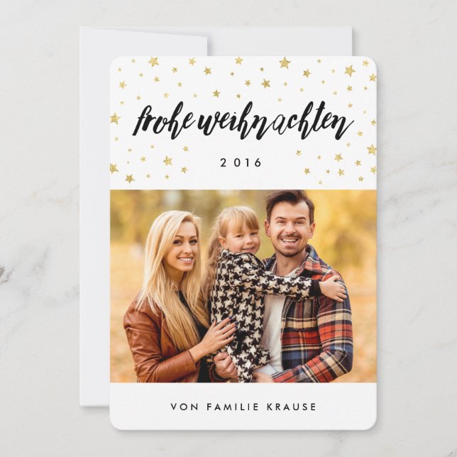 Carte de Noël (Devant)