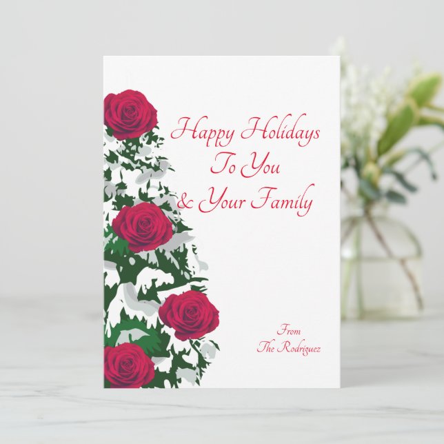 CARTE DE NOËL (Debout devant)