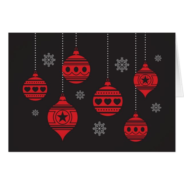 Carte de Noël (Devant horizontal)