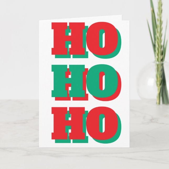 Carte de Noël (Devant)