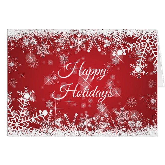 Carte de Noël (Devant horizontal)