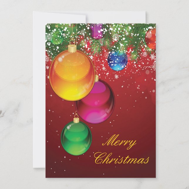Carte de Noël 5x7 (Devant)