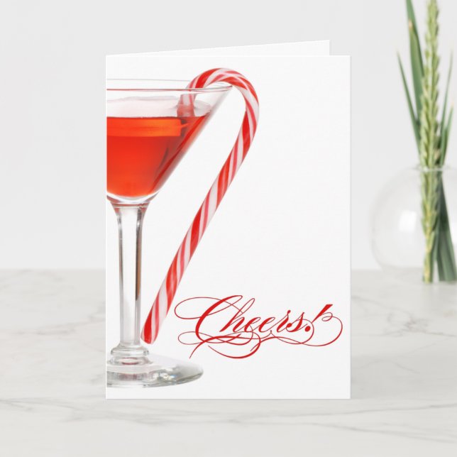 Carte de Noël à la fête (Devant)