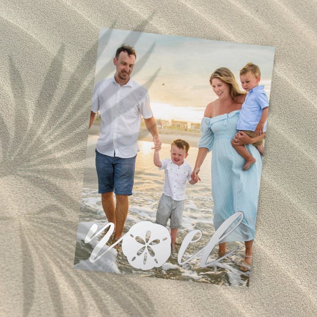 Carte de Noël à motif de carte à paillettes de Noë (Créateur téléchargé)