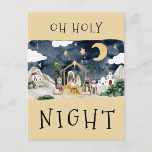 Carte de Noël afro-américaine