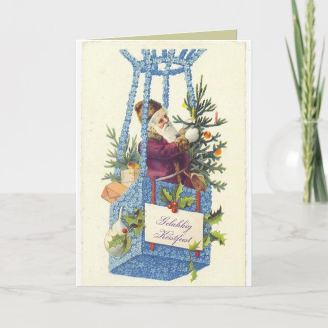 Carte de Noël allemande (Devant)