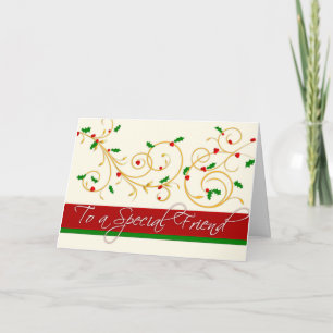 Carte de Noël - Ami spécial