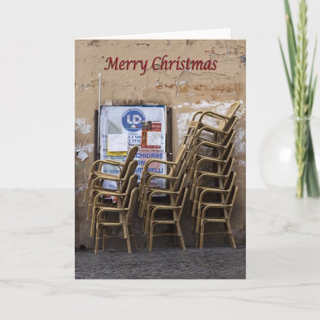 Carte de Noël amusante (Devant)