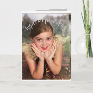 Carte de Noël Angel