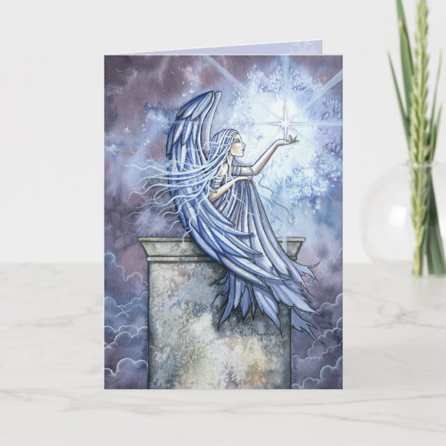 Carte de Noël Angel par Molly Harrison (Devant)