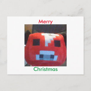 Carte de Noël Animation sous-sol.