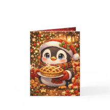 Carte de Noël Anime Mignonne