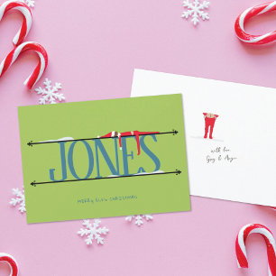 Carte de Noël Appartement Elf Shenanigans