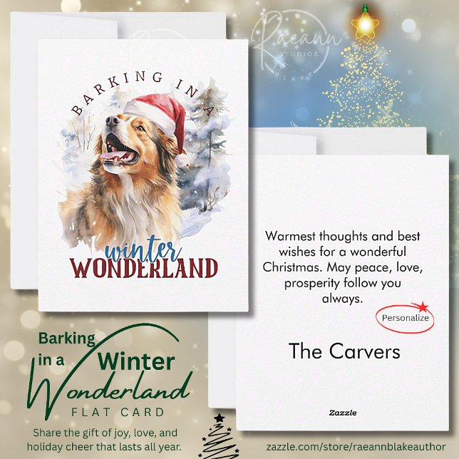 Carte de Noël Appartement en hiver Wonderland (Créateur téléchargé)