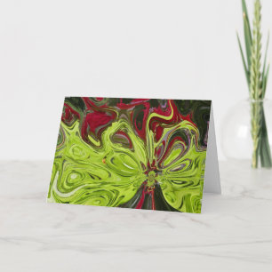 Carte de Noël Artsy