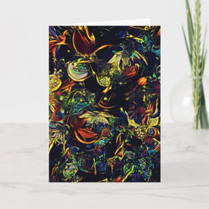 Carte de Noël Artsy Avante-Garde