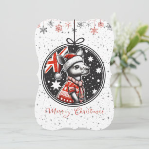 carte de noël australien